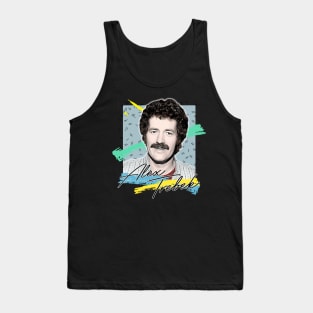 Alex Trebek / Retro Vintage Aesthetic Fan Design Tank Top